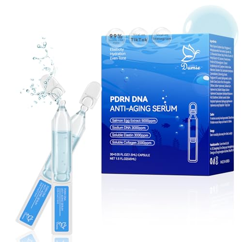 Salmon DNA PDRN Anti-Aging Serum, 5000ppm Salmon Egg DNA - Product Imagery