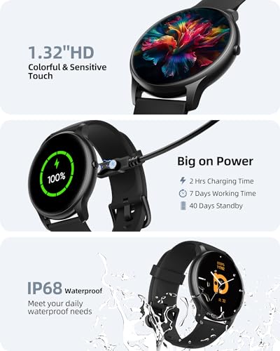 Parsonver Smart Watch for Men Women(Answer/Make Calls), Fitness - Product Imagery