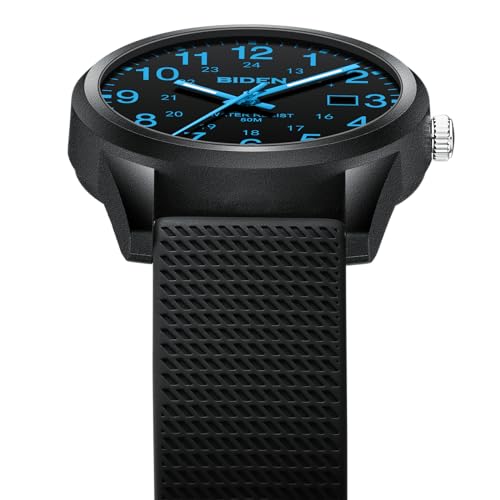 LN LENQIN Mens Watches Analog Quartz Sports Waterproof Watch for - Product Imagery