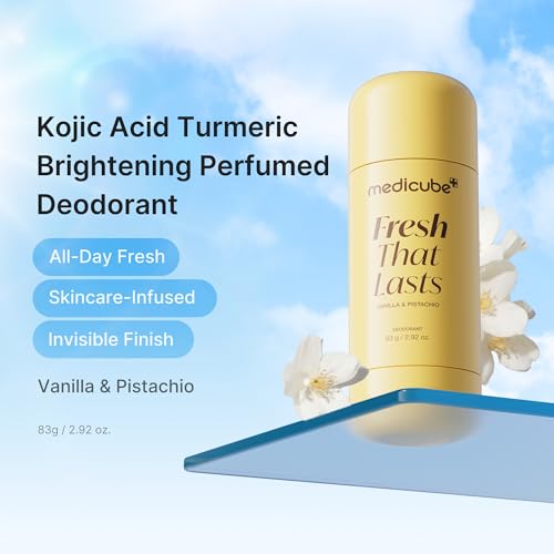 medicube Deodorant Kojic Acid & Turmeric for Women & Men, - Product Imagery