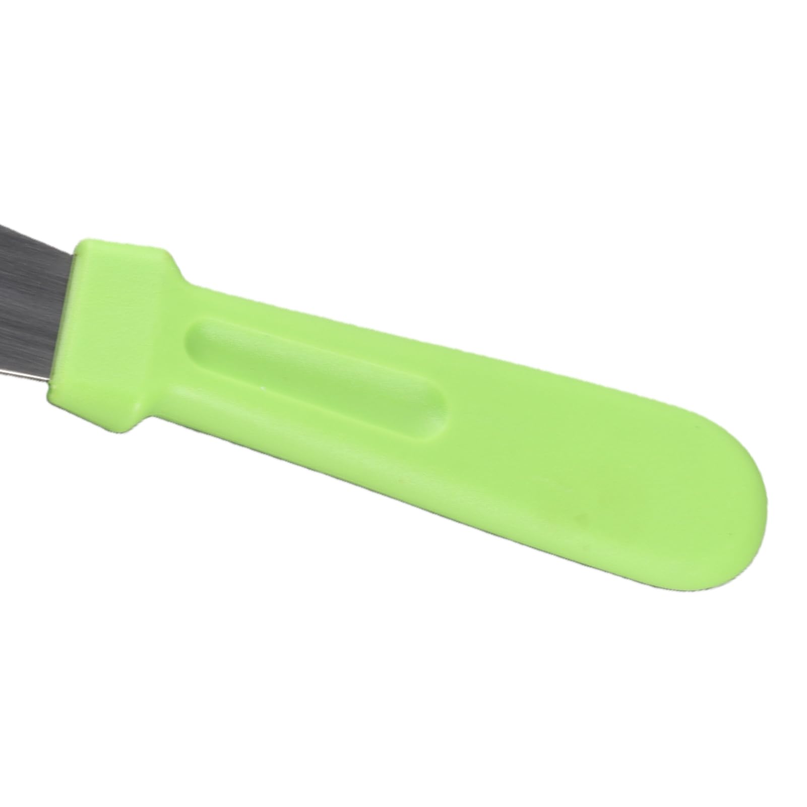 Semme stainless steel 8-inch straight hair removal spatula for waxing, masks, and baking applications in beauty and skincare.