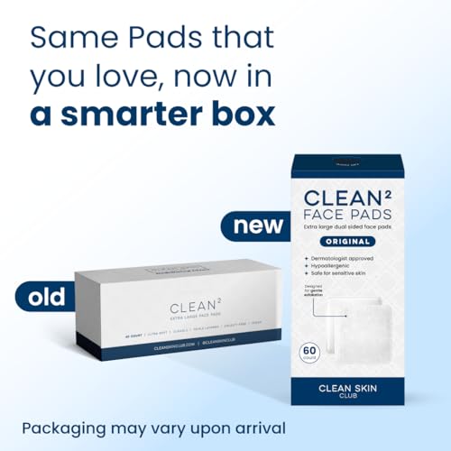 Clean Skin Club Clean² Pads 2.0 [NEW & Improved Edges] - Product Imagery