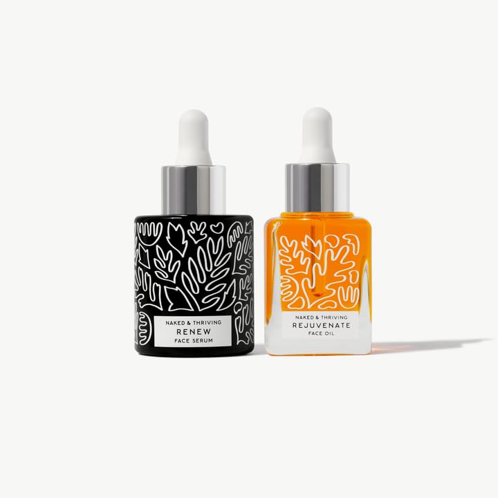 Naked & Thriving The Night Set - Renew Resurfacing Night Serum + Rejuve - Naked & Thriving Official Product View 1