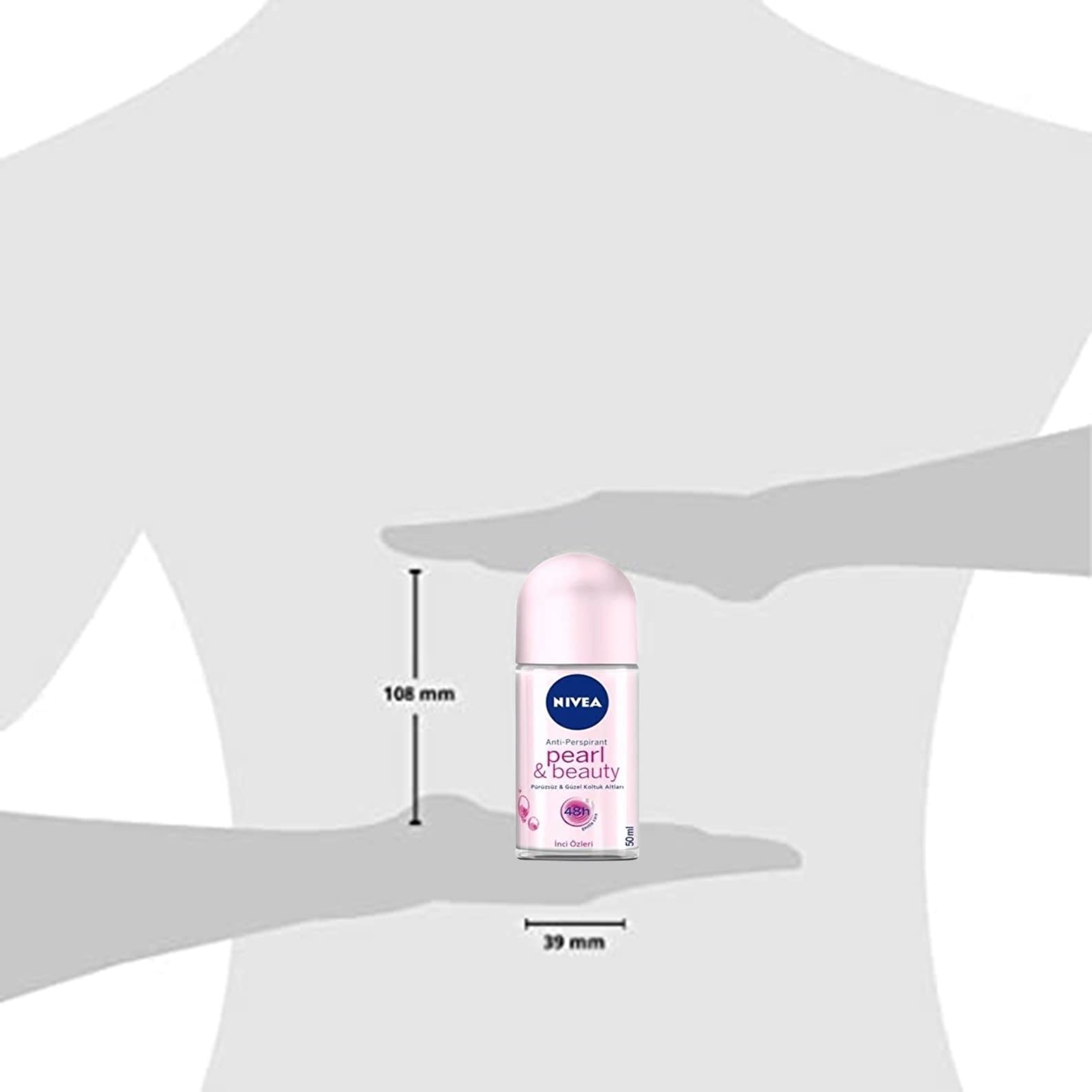 Nivea Women Deodorant Roll On Pearl & Beauty Pack of 3 - NIVEA Official Product View 9