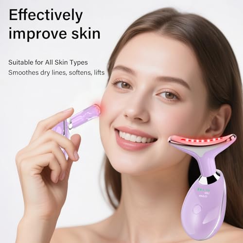 Facial Massager, Portable Face Neck Massager Wand for Skin Care - Product Imagery