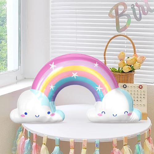 5 Pack Self Standing Unicorn Balloons Bulk, 4D Self-designed - Product Imagery