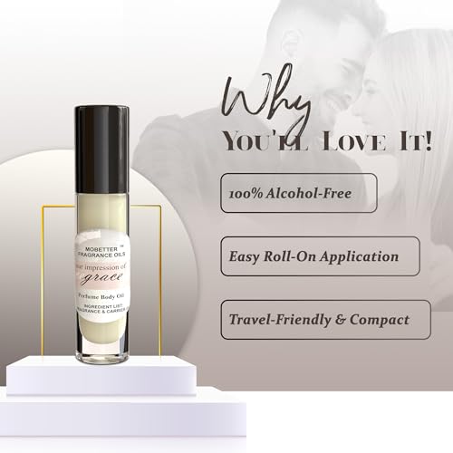 MOBETTER FRAGRANCE OILS Grace Fragrance Body Oil for Women - Product Imagery