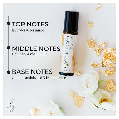 Amallow All Natural Non-Toxic Perfume Roller - Made With Pure - Product Imagery