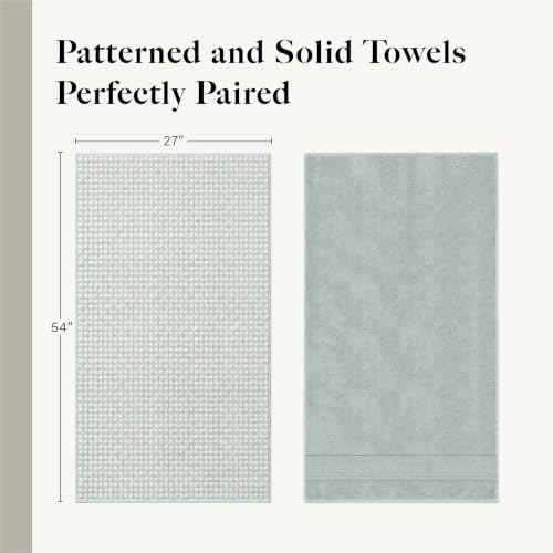 Modern Threads 6 Piece Bath Towel Set – Bathroom Towel Set with - Product Imagery