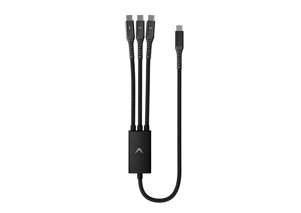 Futurizta Tech Hydra 3 in 1 Triple USB C 100 W PD Fast - Futurizta Tech Official Imagery - 7