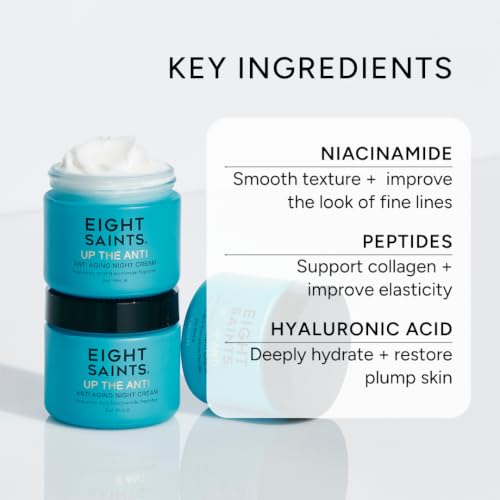Eight Saints Skin Care Up the Anti Night Cream Face Moisturizer - Product Imagery