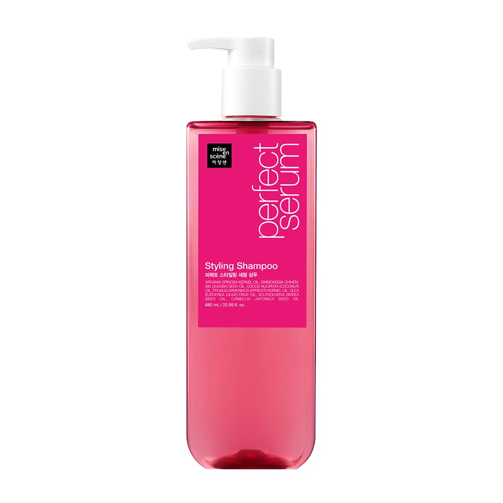 Mise En Scene Hair Perfume Shampoo - Perfect Styling Serum - Product Imagery