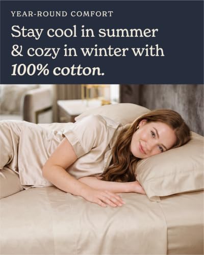 Beckham Hotel Collection Pillowcases Queen Size Set of 2, Cool - Product Imagery