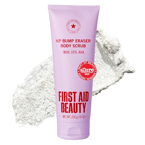 First Aid Beauty KP Bump Eraser Scrub, 10% AHA, Sensitive Skin - Product Imagery