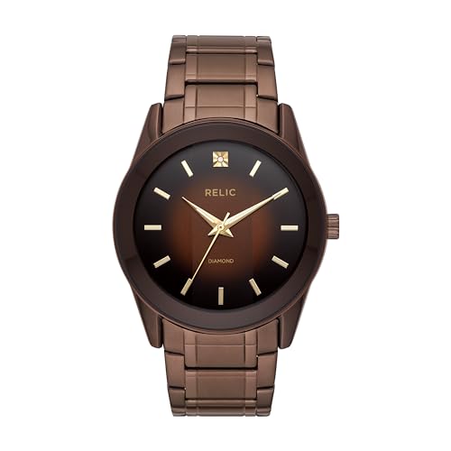 RELIC by Fossil Men's Rylan Stainless Steel and Diamond Accent - Product Imagery
