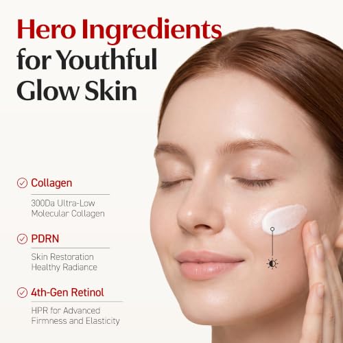Glow Lifting Radiance Cream, Silky Collagen & PDRN, Anti-Aging, - Product Imagery