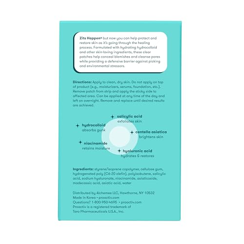 Proactiv Zits Happen® Hydrocolloid Acne Patches, Pimple Patches - Product Imagery