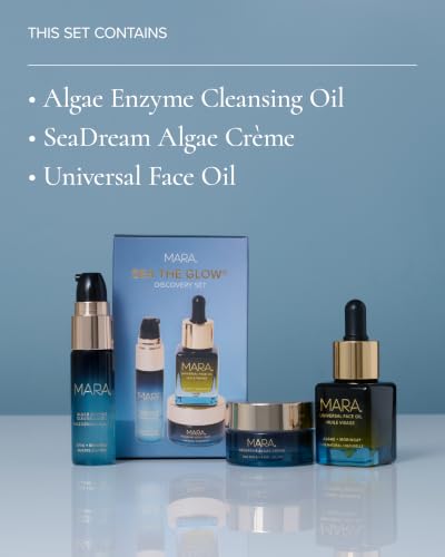 MARA Sea the Glow Discovery Skincare Set (3-Piece Kit) - Product Imagery