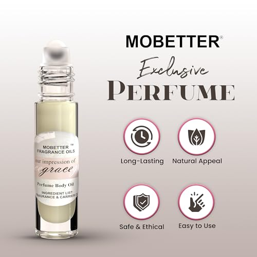 MOBETTER FRAGRANCE OILS Grace Fragrance Body Oil for Women - Product Imagery