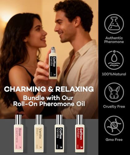 purefittech Pheromones Perfume Oil for Women, Long Lasting - Product Imagery