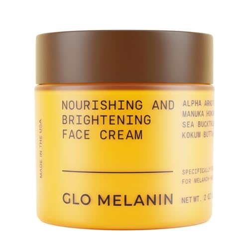 Glo Melanin Nourishing Face Cream – Hydrating Daily Moisturizer - Product Imagery