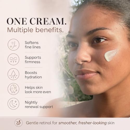 Kleem Retinol Face Moisturizer - Anti-Aging Night Firming Cream - Product Imagery
