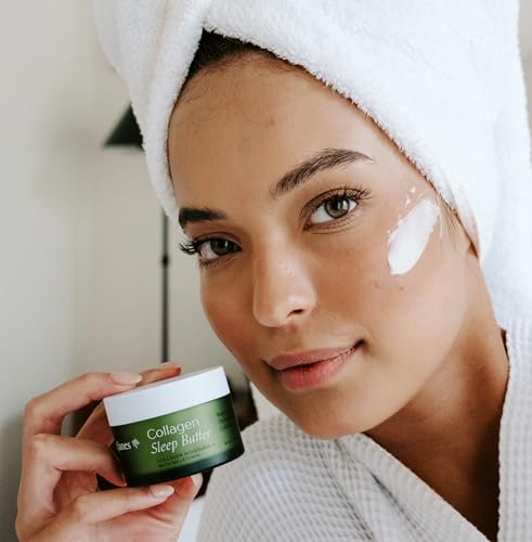 GOODJANES Collagen Sleep Butter Night Cream with Vegan Collagen, - Product Imagery