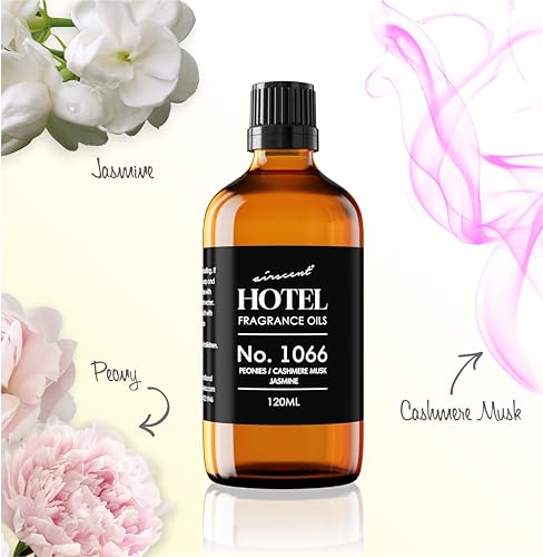 AirScent Hotel Diffuser Oil No. 1066 - Peonies, Cashmere, - Product Imagery