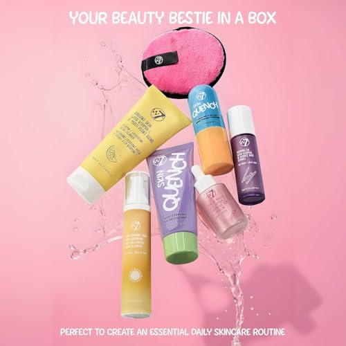 W7 Beauty Blast Skincare Secrets Set - Full Size Routine - Product Imagery