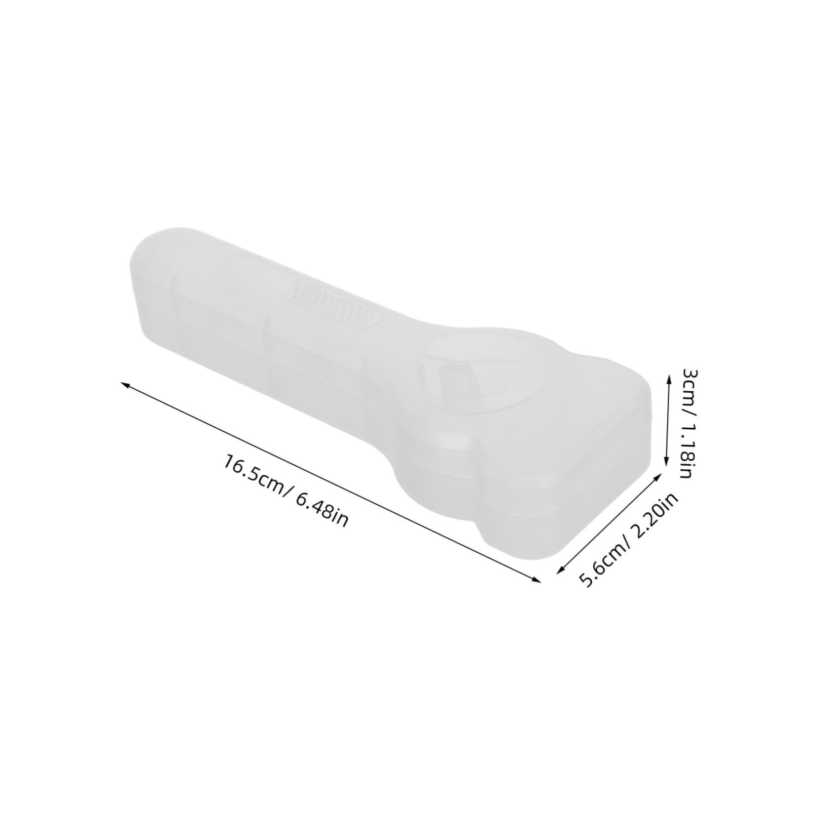 MERRYHAPY 5pcs Portable Razor Case, Hard Plastic Shaving Protector Box for Men, Travel Storage Organizer for Manual Razors and Trimmers