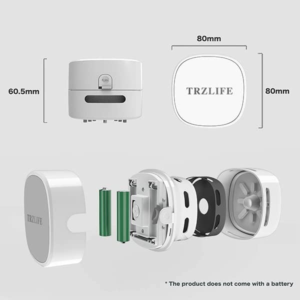 TRZLIFE USB Desk Vacuum, Office & Home Desktop Cleaner, Ideal - Product Imagery
