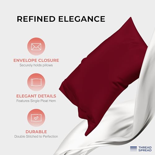 THREAD SPREAD 100% Egyptian Cotton Queen Sheets Set - 1200 - Product Imagery