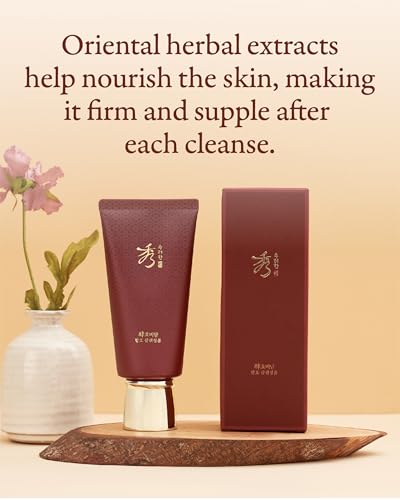 Sooryehan Hyobidam Fermented Cleansing Foam (5.4 fl oz) - Korean - Product Imagery