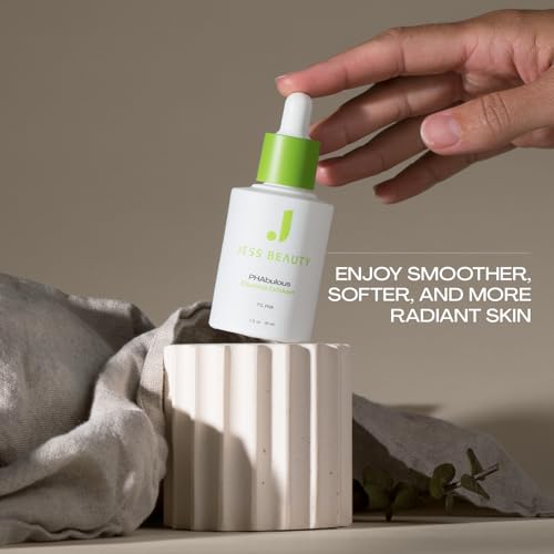JESS BEAUTY | PHAbulous Exfoliating Serum | Gentle PHA Exfoliant - Product Imagery