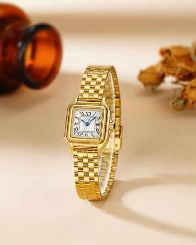 CIVO Gold Watches for Women Vintage: Small Wrist Bracelet Watch - Product Imagery