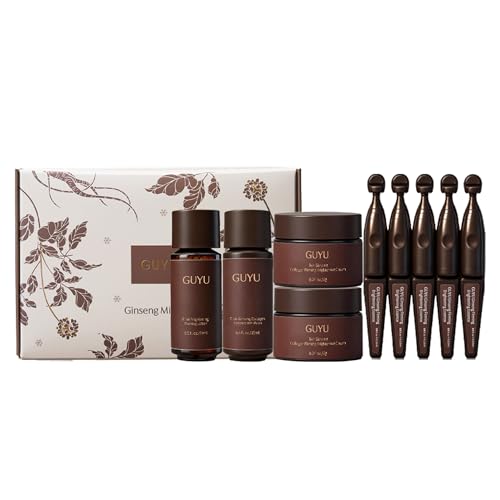 Anti Aging Ginseng Mini Skin Care Set Peptide Collagen For - GUYU Official Imagery - 1