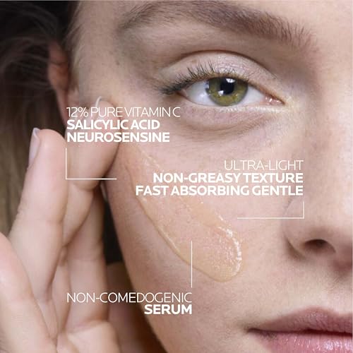 La Roche-Posay 12% Vitamin C Face Serum, 2 formulas with - Product Imagery