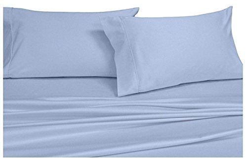 Royal Hotel Queen Sheets Set, 550 Thread Count Cotton Sateen - Product Imagery