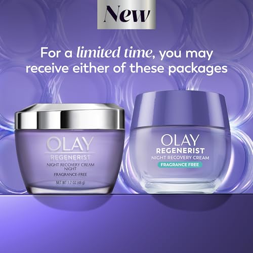 Olay Night Cream for Face, Anti-Aging Face Moisturizer for Women - Product Imagery