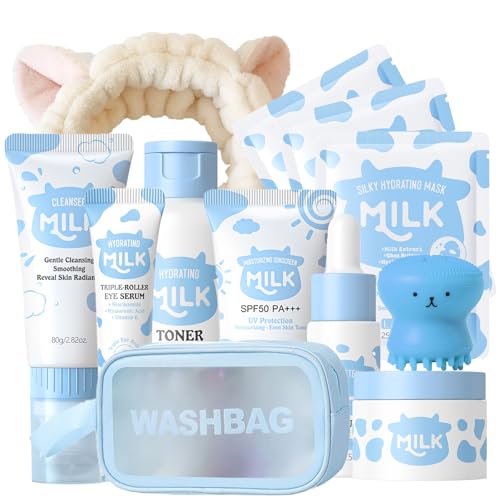 Milk Skin Care For Kids Teens Gift Set - Skin Care Set For Girls - Product Imagery