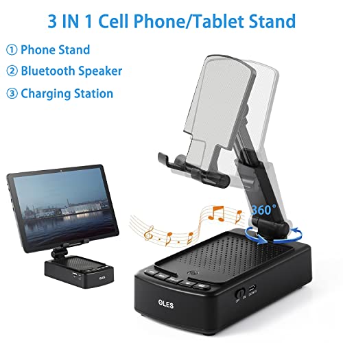 Gifts for Men, OLES Mobile Phone Stand with Bluetooth for Him - Product Imagery