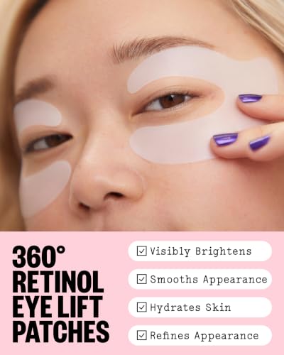 PEACE OUT Retinol Eye Lift Patches with Peptides (5 Pairs) - Product Imagery