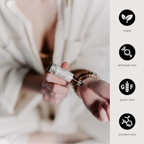 BROKEN TOP - Roll On Perfume | Essential Oil Perfume | Jojoba & - Product Imagery