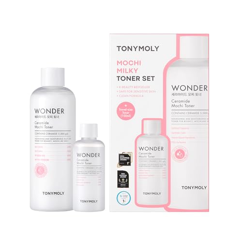TONYMOLY Wonder Ceramide Mochi Toner Set - TONYMOLY Official Imagery - 1