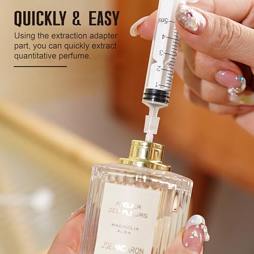 5ML Perfume Dispenser Pump Perfume Extraction Plastic Adapter - Product Imagery
