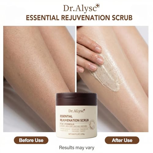 Essence Revitalizing Scrub with Turmeric Glycolic Acid - Product Imagery