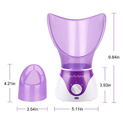 Face Steamer,Beauty Nymph Spa Home Facial Steamer Sauna Pores - Product Imagery