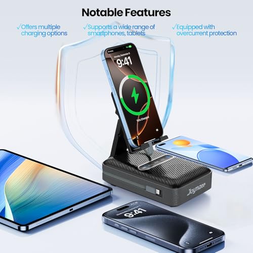 Gift for Men/Women, Charging Phone Stand with Bluetooth Speaker, - Product Imagery