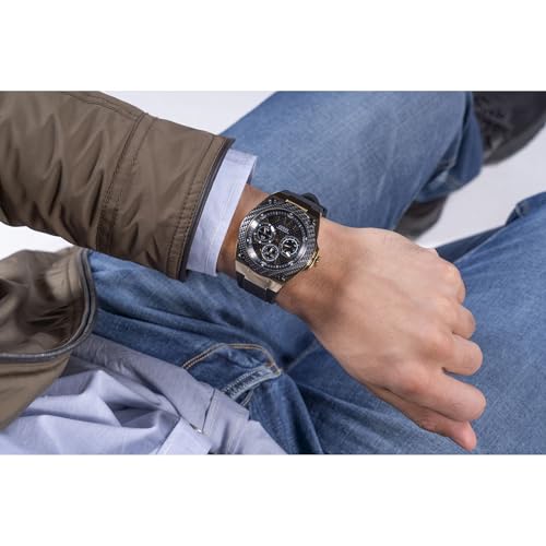 Guess Men's Stainless Steel Quartz Watch - Product Imagery