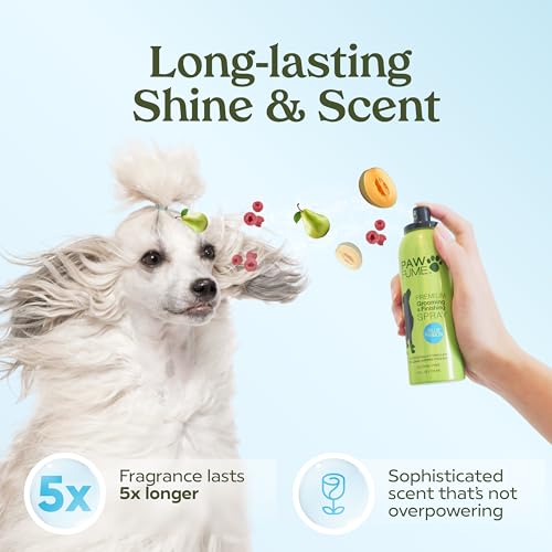PAWFUME Dog Perfume Spray for Grooming, Blue Ribbon, 2-Pack - Product Imagery